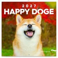 Happy Doge 2027 - nástěnný kalendář - autor neuvedený
