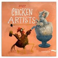 Chicken Artists 2027 - nástěnný kalendář - autor neuvedený