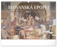 Slovanská epopoj 2027 - nástěnný kalendář - autor neuvedený
