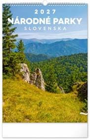 Nástenný kalendár Národné parky Slovenska 2027, 33 x 46 cm - autor neuvedený