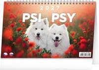 Psi 2027 - stolní kalendář - autor neuvedený