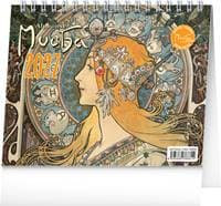 Alfons Mucha 2027 - stolní kalendář - autor neuvedený 1