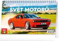Svět motorů 2027 - stolní kalendář - autor neuvedený 1