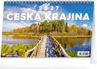 Česká krajina 2027 - stolní kalendář - autor neuvedený 1
