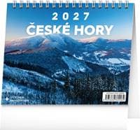České hory 2027 - stolní kalendář - autor neuvedený