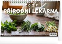 Přírodní lékárna 2027 - stolní kalendář - autor neuvedený