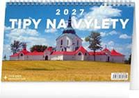 Tipy na výlety 2027 - stolní kalendář - autor neuvedený 1