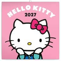 Poznámkový kalendář Hello Kitty 2027 - nástěnný kalendář - autor neuvedený