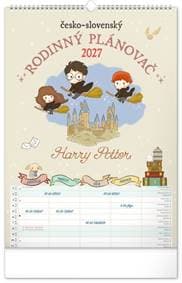 Rodinný plánovací kalendář Harry Potter 2027 - nástěnný kalendář - autor neuvedený