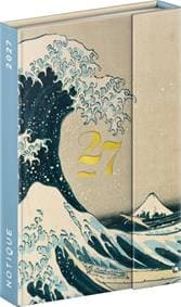 Týdenní magnetický diář 2027 Katsushi Hokusai - autor neuvedený 1