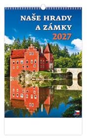 Naše hrady a zámky 2027 - nástěnný kalendář - autor neuvedený 1