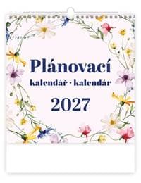 Plánovací kalendář 2027 - nástěnný kalendář - autor neuvedený