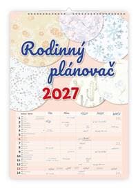 Rodinný plánovač 2027 - nástěnný kalendář - autor neuvedený 1