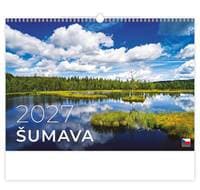 Šumava 2027 - nástěnný kalendář - autor neuvedený 1