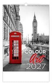 Colour Art 2027 - násěnný kalendář - autor neuvedený 1