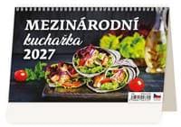 Mezinárodní kuchařka 2027 - stolní kalendář - autor neuvedený