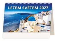 Letem světem 2027 - stolní kalendář - autor neuvedený 1