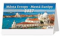 Města Evropy 2027 - stolní kalendář - autor neuvedený 1