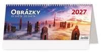 Obrázky ze světa 2027 - stolní kalendář - autor neuvedený 1