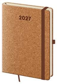 Denní diář 2027 A5 Cork s poutkem - autor neuvedený 1