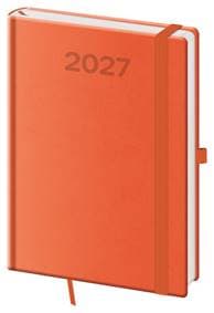 Denní diář 2027 A5 Print Pop oranžový - autor neuvedený 1
