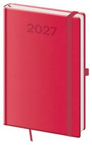 Týdenní diář 2027 A5 Print Pop malinový - autor neuvedený 1