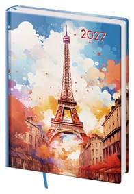 Denní diář 2027 B6 Vario Lyra Paris - autor neuvedený 1