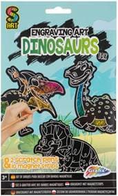 Škrabacie obrázky - Dinosaury - autor neuvedený