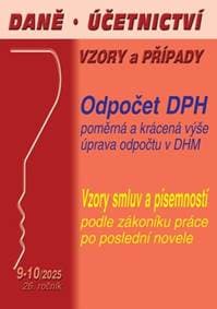 Daně, účetnictví, vzory a případy 9-10/2025 - autor neuvedený 1