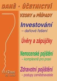 Daně, účetnictví, vzory a případy 11-12/2025 - autor neuvedený 1
