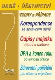 Daně, účetnictví, vzory a případy 1-2/2026 - autor neuvedený