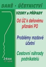 Daně, účetnictví, vzory a případy 3-4/2026 - autor neuvedený 1