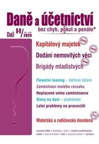 Daně a účetnictví bez chyb, pokut a penále 8-9/2025 - autor neuvedený