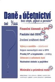 Daně a účetnictví bez chyb, pokut a penále 1/2026 - autor neuvedený