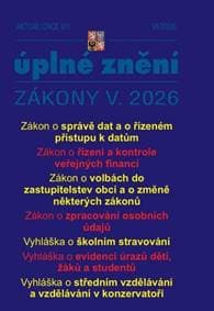 Aktualizace Zákon o správě dat a o řízeném přístupu k datům - autor neuvedený 1