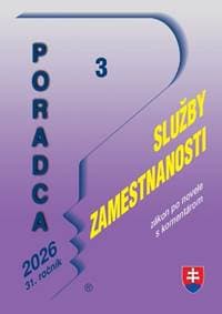 Poradca 3/2026 - Služby zamestnanosti - autor neuvedený