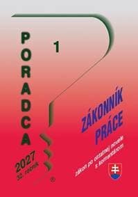 Poradca 1/2027 - Zákonník práce s komentárom - autor neuvedený 1