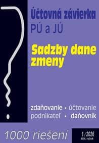 Účtovná závierka v jednoduchom a podvojnom účtovníctve za rok 2025 - autor neuvedený