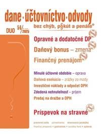 DUO 5-6/2025 – Dane, účtovníctvo, odvody bez chýb, pokút a penále - Ján Mintál, Anton Kolembus, Miroslava Brnová, Iveta Matlovičová, Ladislav Hrt... 1