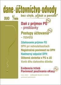 DUO 4/2026 – Daňové priznania, vysporiadanie daňových povinností - autor neuvedený 1