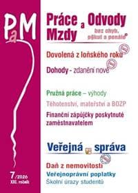 Práce a mzdy 7/2026 Dovolená z loňského roku - Ladislav Jouza, Eva Dandová, Jana Drexlerová