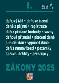 Zákony I A/2025 – Daňové zákony - autor neuvedený 1