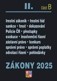 Zákony II B/2025 – Trestní právo - autor neuvedený