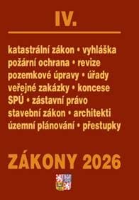 Zákony IV 2026 –  Stavebnictví, půda - autor neuvedený 1