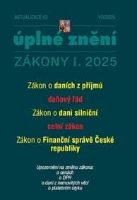 Aktualizace I/3 2025 O daních z příjmů, daňový řád - autor neuvedený 1