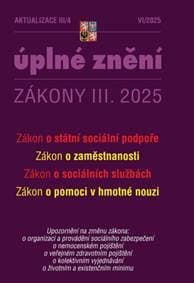 Aktualizace III/4 – o státní sociální podpoře, zaměstnanost - autor neuvedený 1