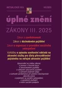 Aktualizace III/5 2025 O důchodovém pojištění, zaměstnanosti - autor neuvedený
