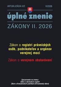 Aktualizácia II/2 2026 – Obchodné a občianske právo - autor neuvedený 1