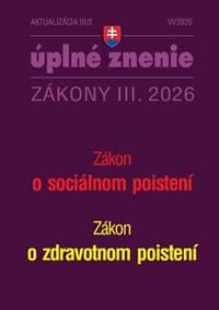 Aktualizácia III/2 2026 – Sociálne zabezpečenie - autor neuvedený