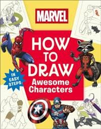 Marvel How to Draw Awesome Characters - DK, Dorling Kindersley Ltd